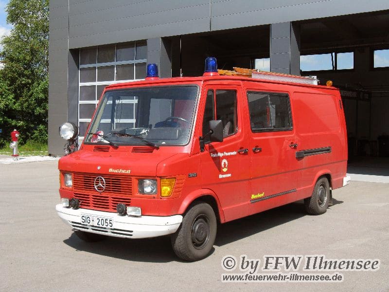 Das Tragkraftspritzenfahrzeug der Feuerwehr Illmensee