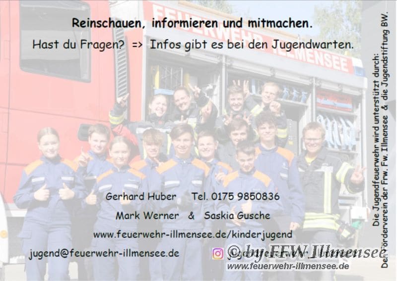 Flyer der Jugendfeuerwehr, Seite 2